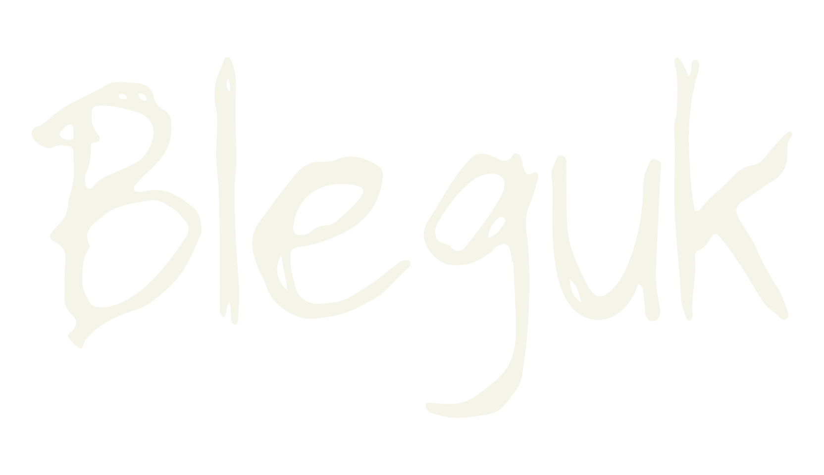Bleguk, handwriting font preview
