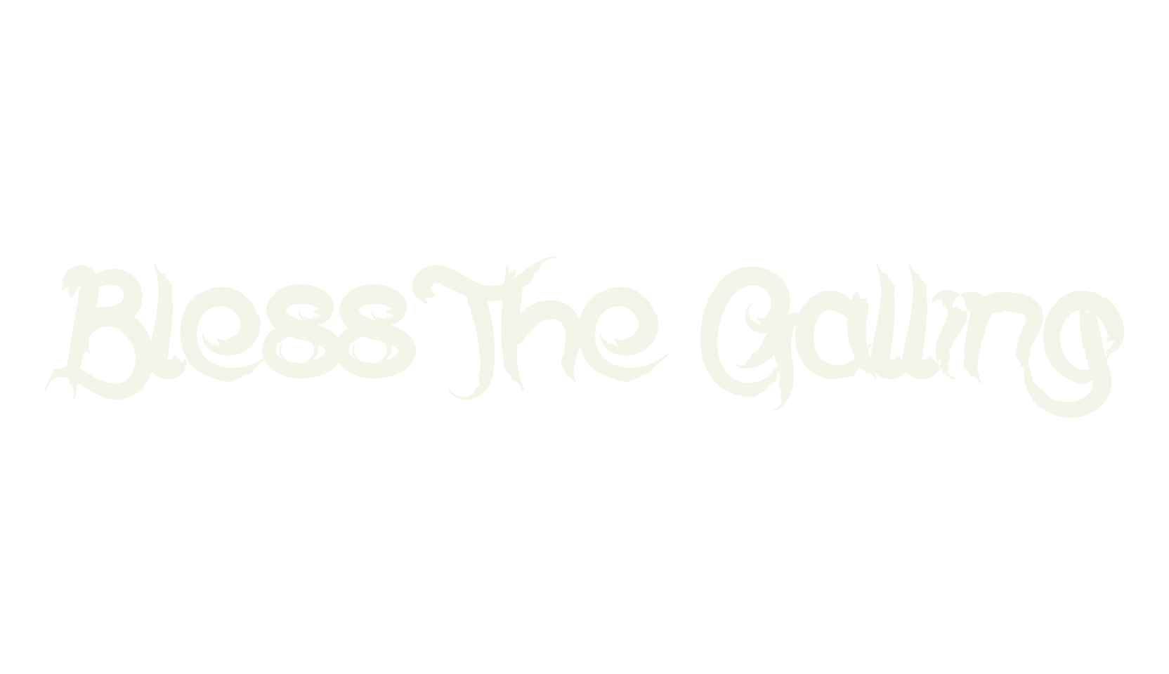 Bless The Galling, fashion script font preview