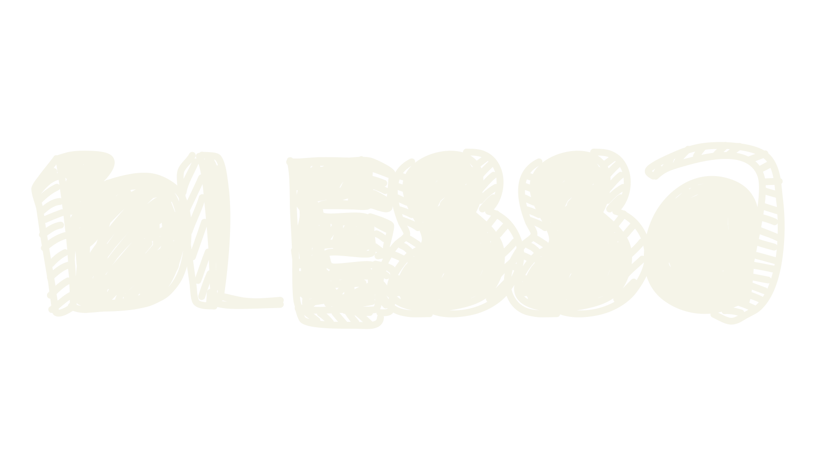 Blessa, handwritten font preview