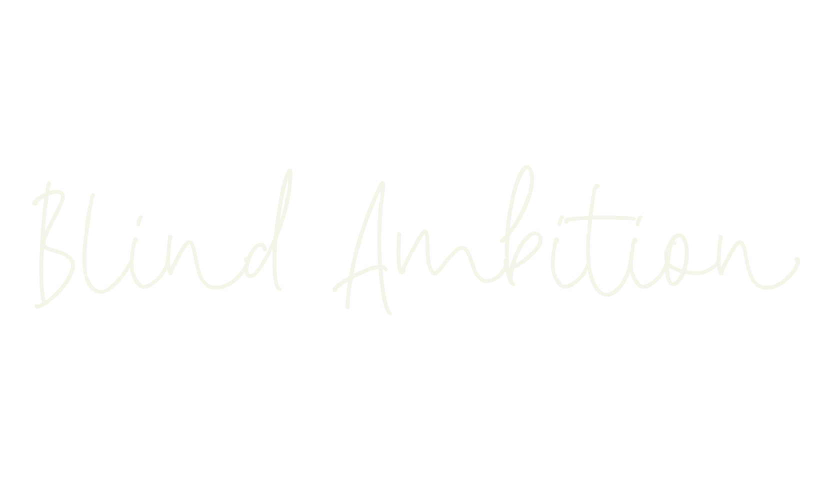Blind Ambition, fashion script font preview