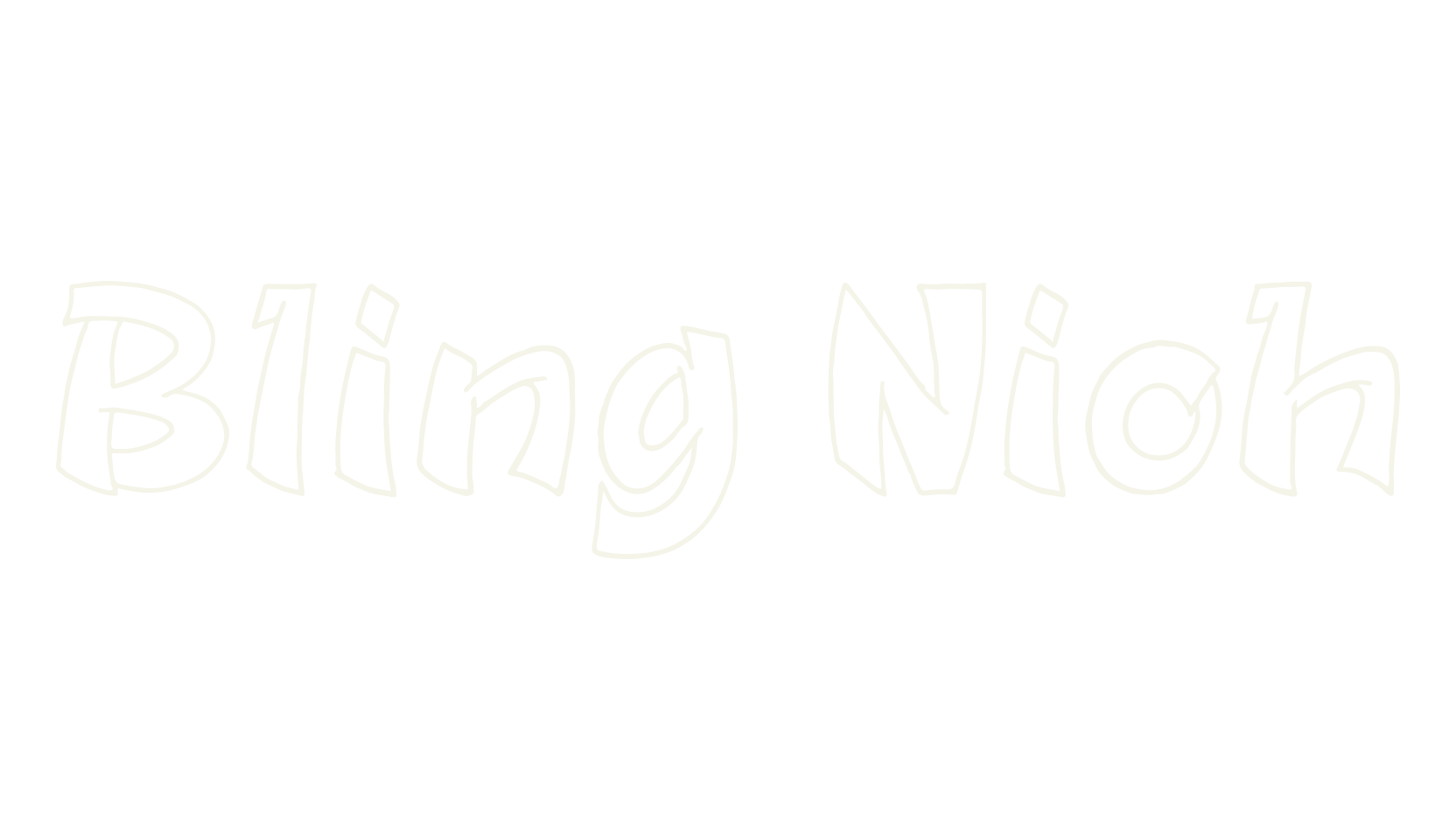 Bling Nioh, graffiti font preview