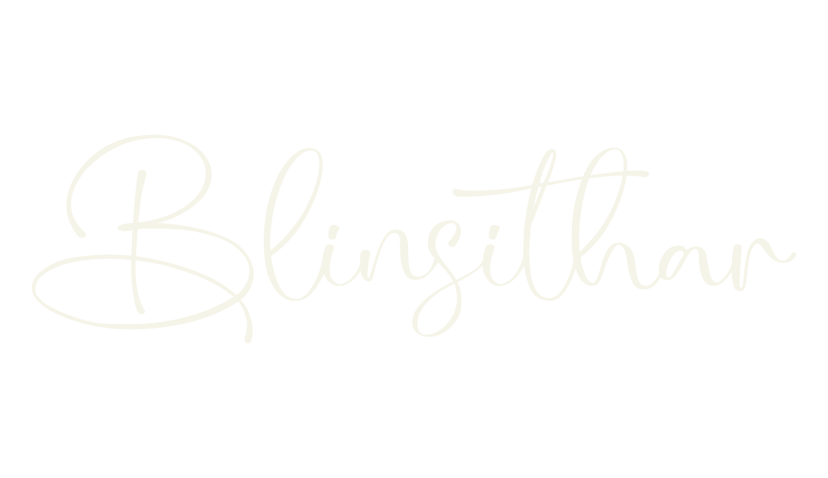 Blinsithar, calligraphy font preview