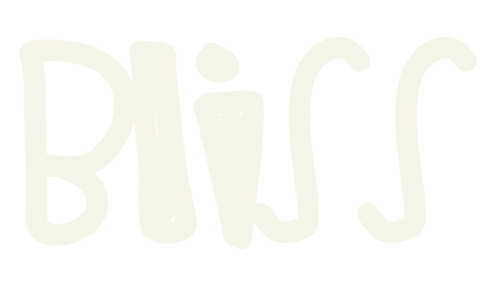 Bliss, handwritten font preview