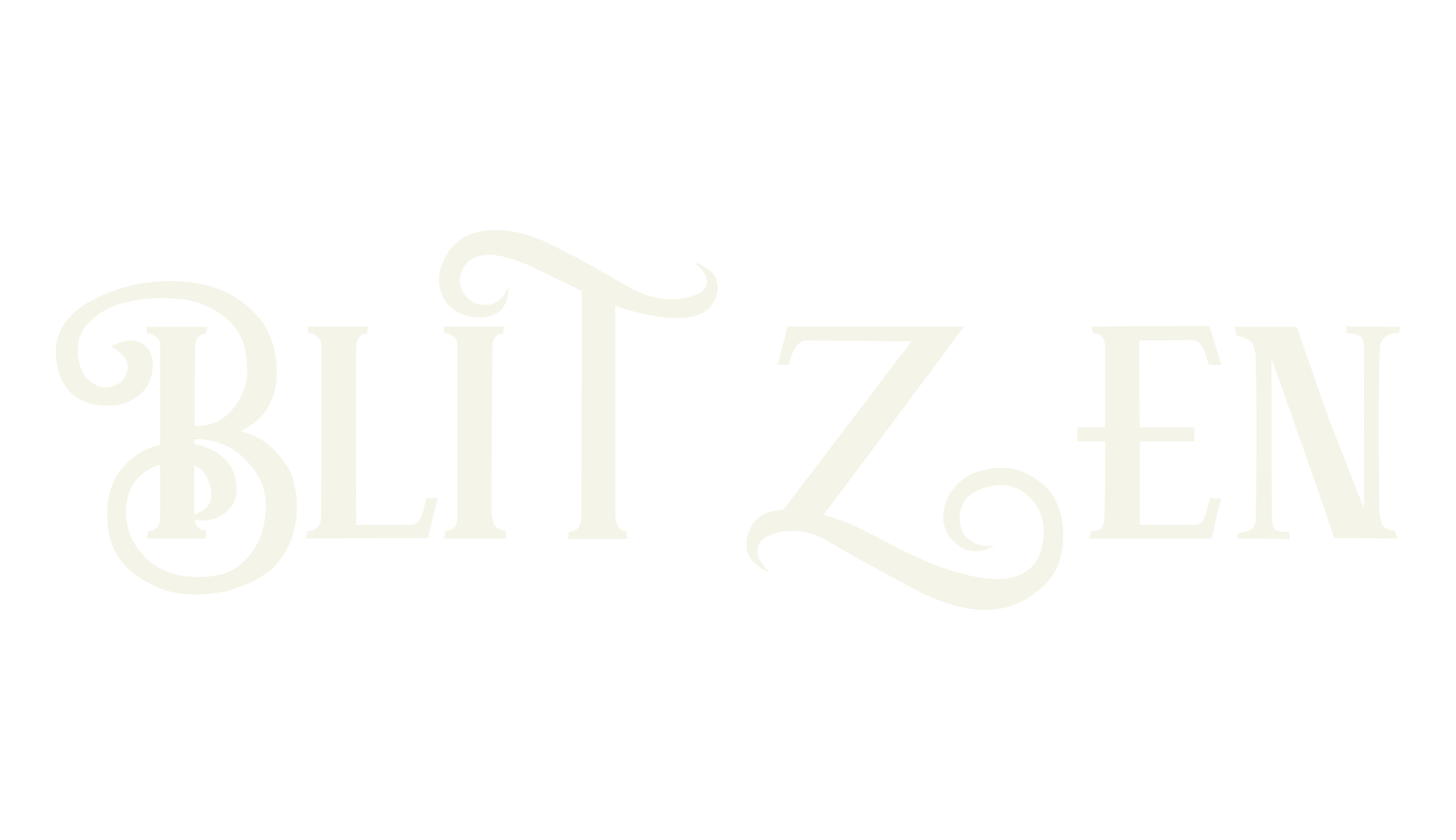Blitzen, display market font preview