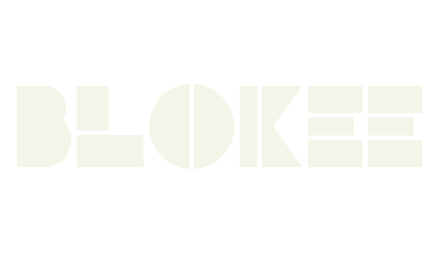 Blokee, block font preview