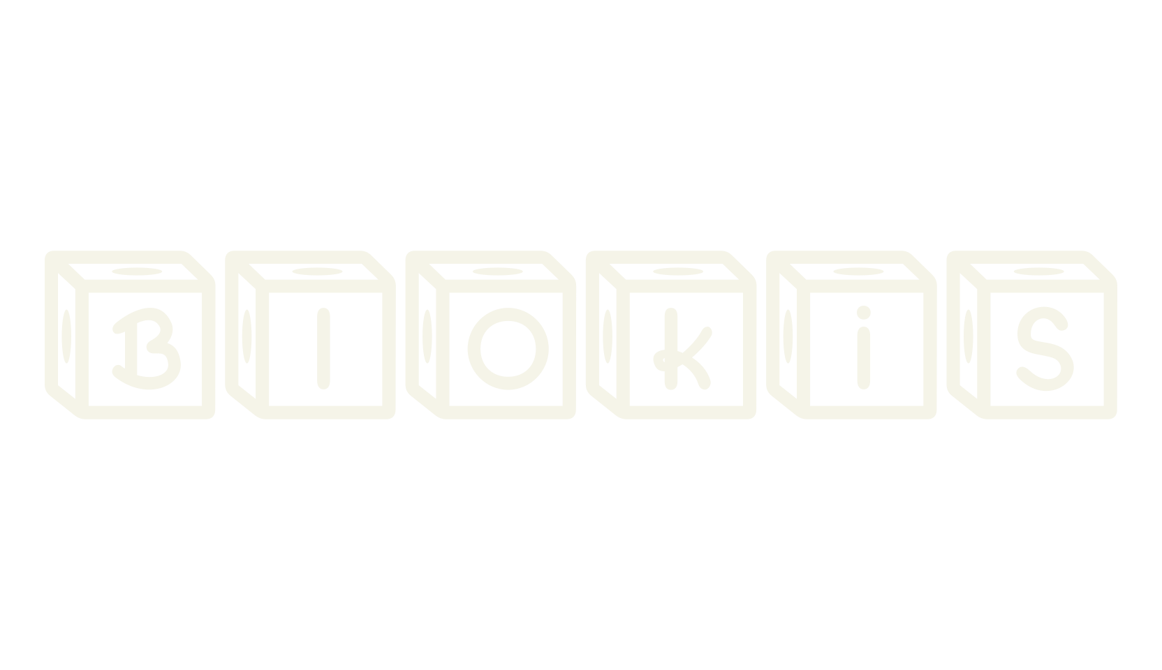 Blokis, block font preview