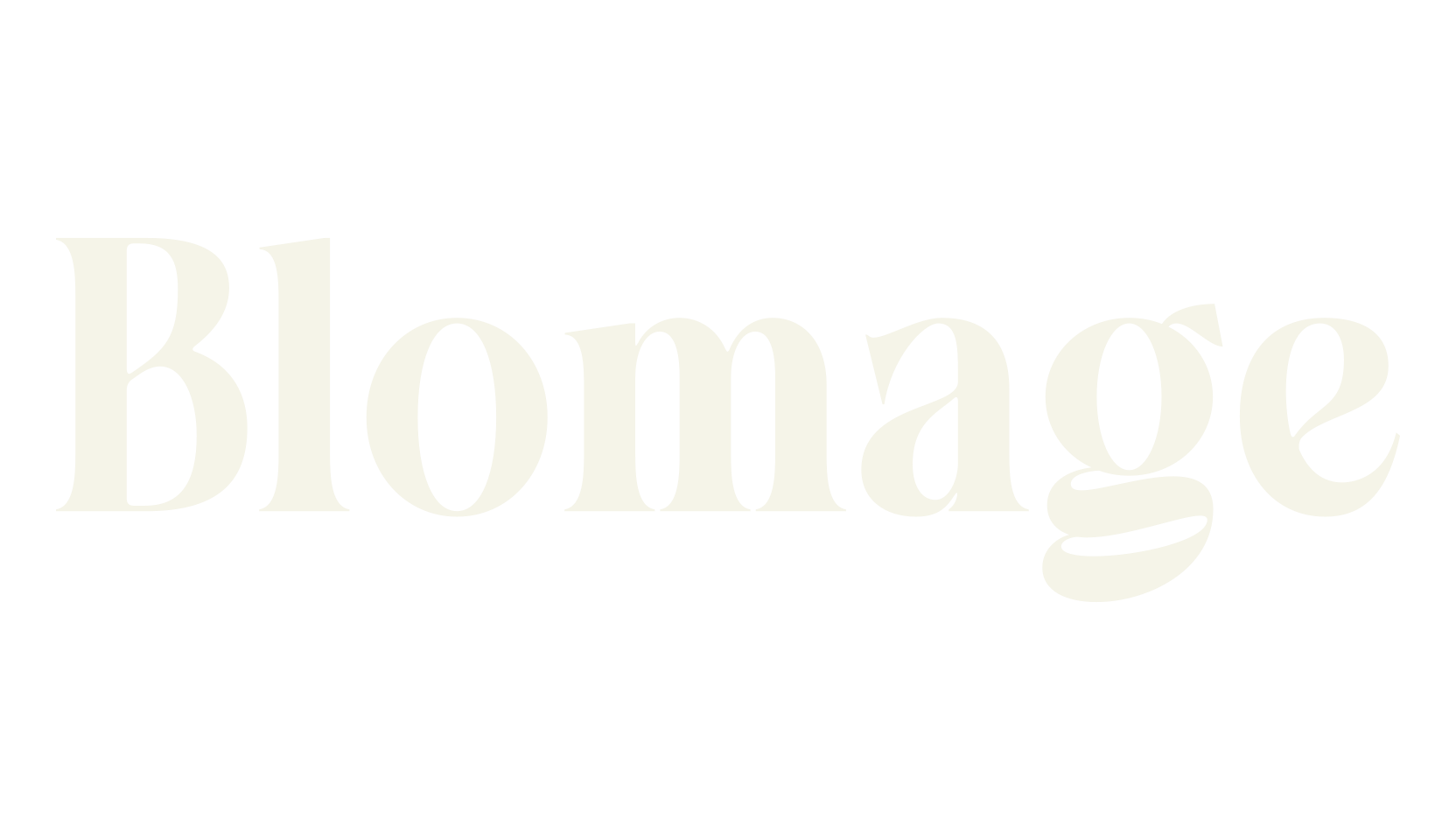 Blomage, beautiful font preview