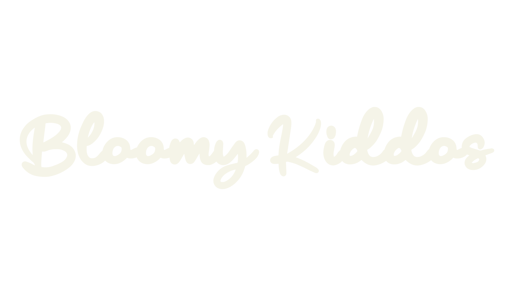 Bloomy Kiddos, children font preview