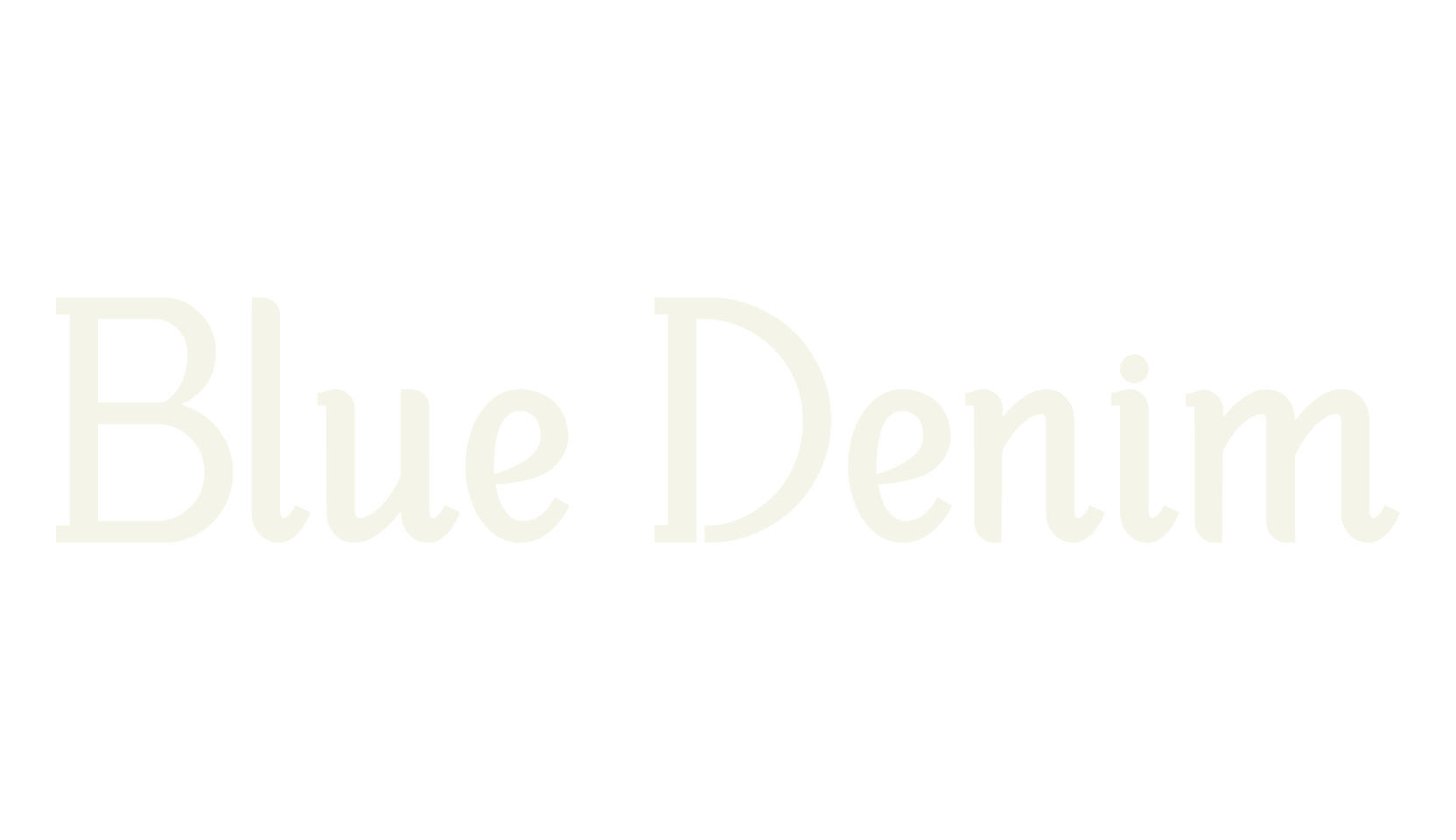 Blue Denim, cool font preview