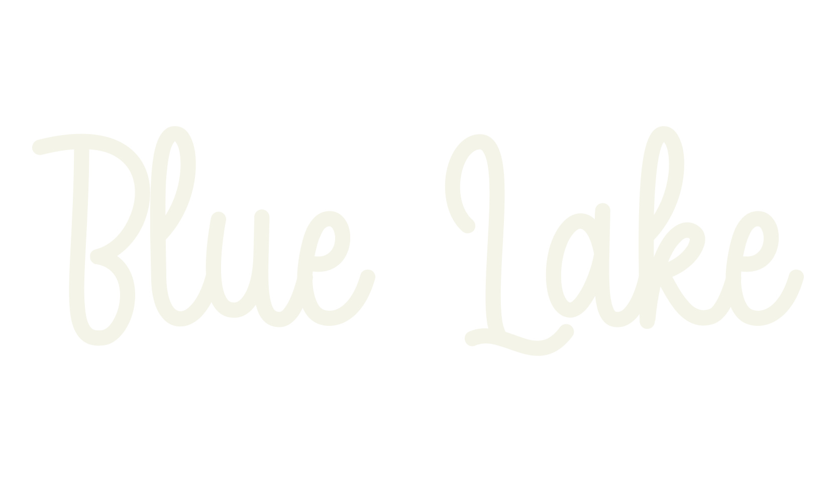 Blue Lake, children font preview