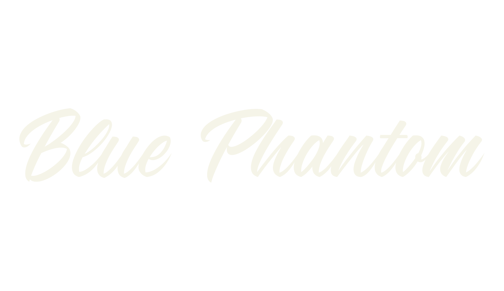 Blue Phantom, fashion script font preview