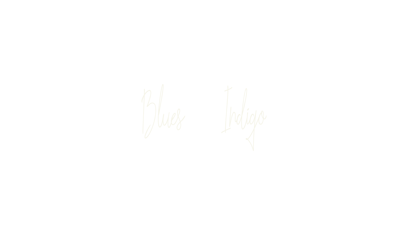 Blues Indigo, wedding font preview