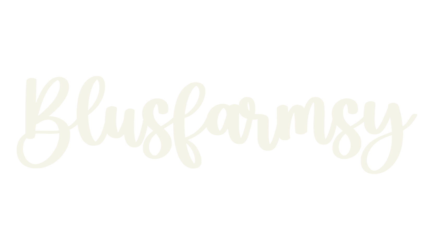 Blusfarmsy, lettering font preview