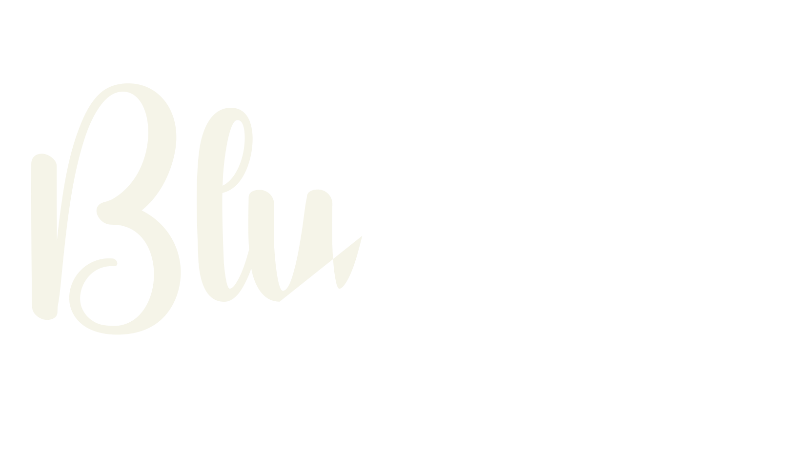 Blustery, calligraphy font preview