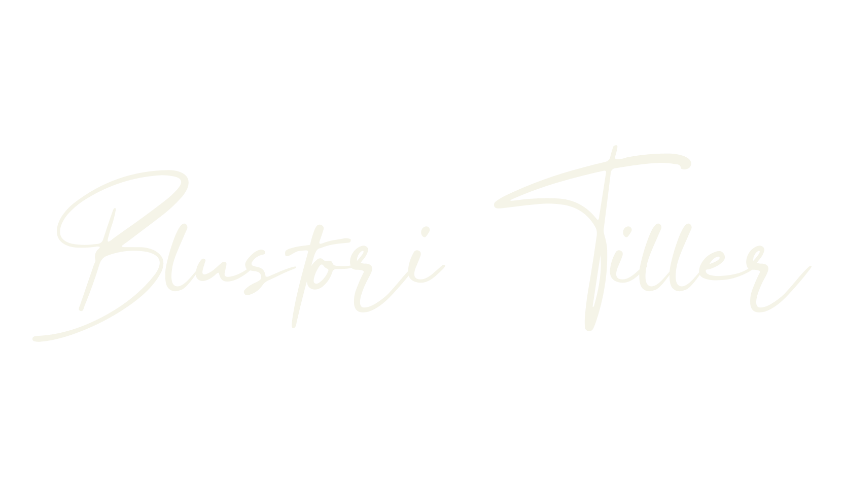 Blustori Tiller, display font preview
