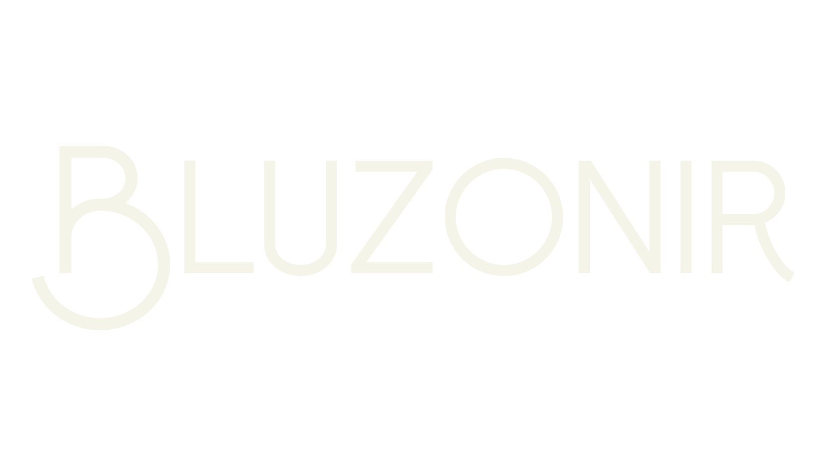 Bluzonir, fancy font preview