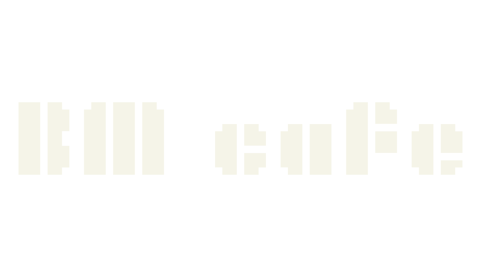 BM cafe, stencil font preview