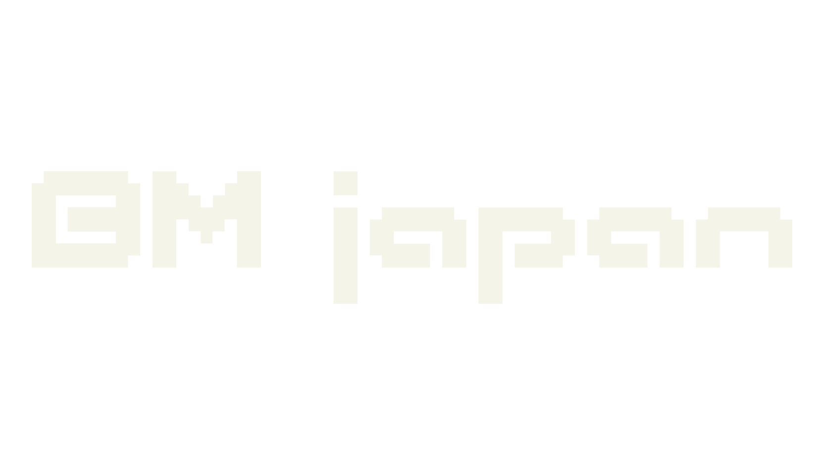 BM japan, pixel font preview
