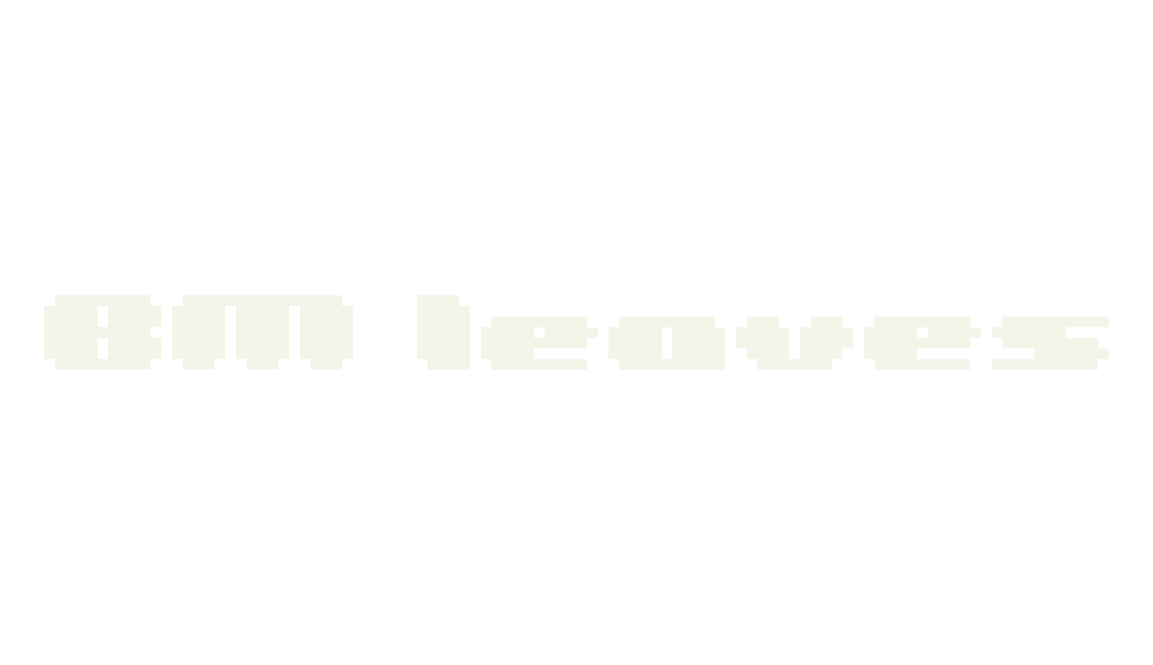 BM leaves, pixel font preview
