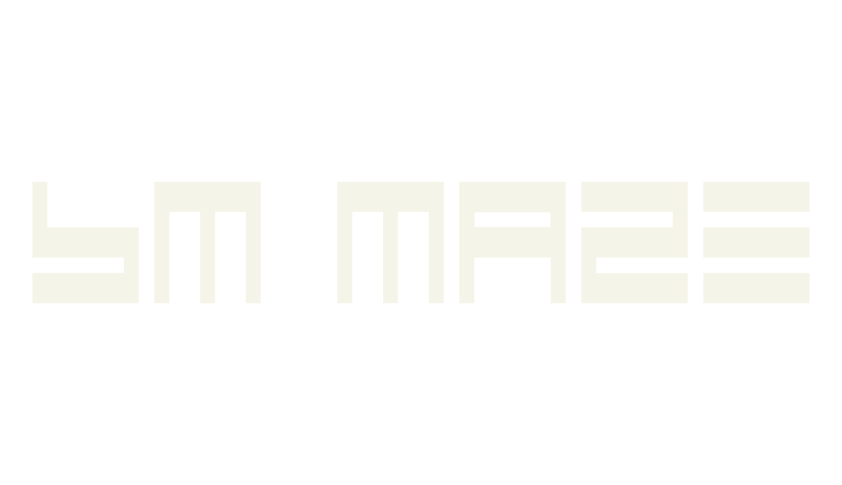 BM maze, pixel font preview
