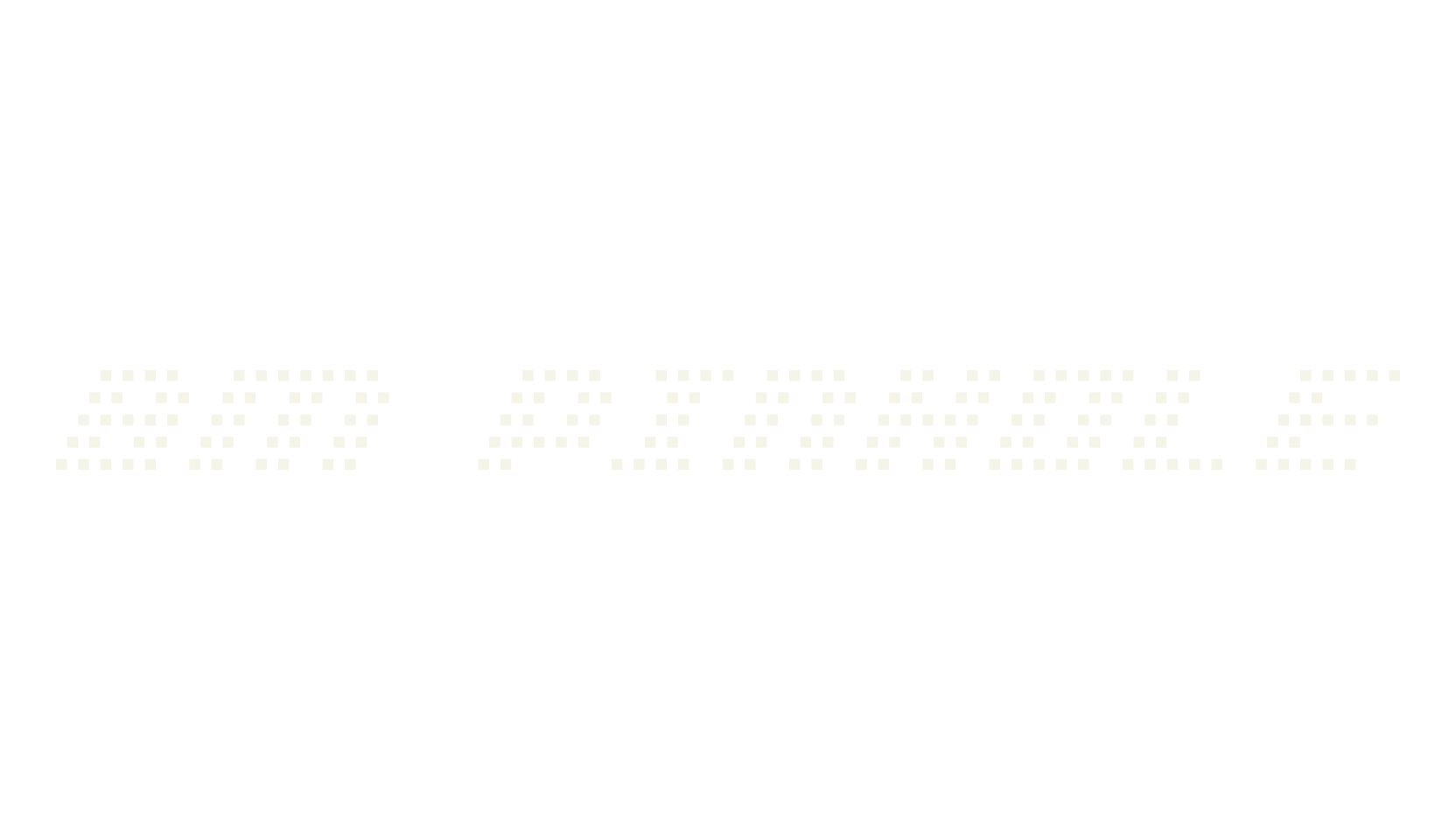 BM pinhole, pixel font preview