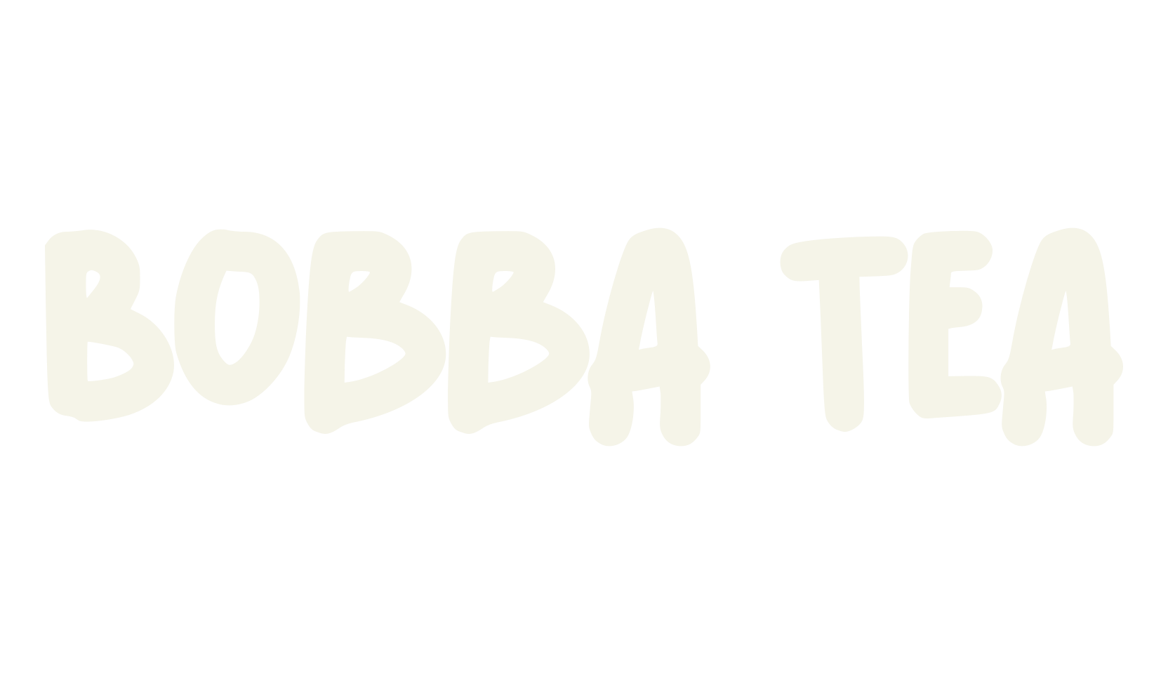 Bobba Tea, canva font preview