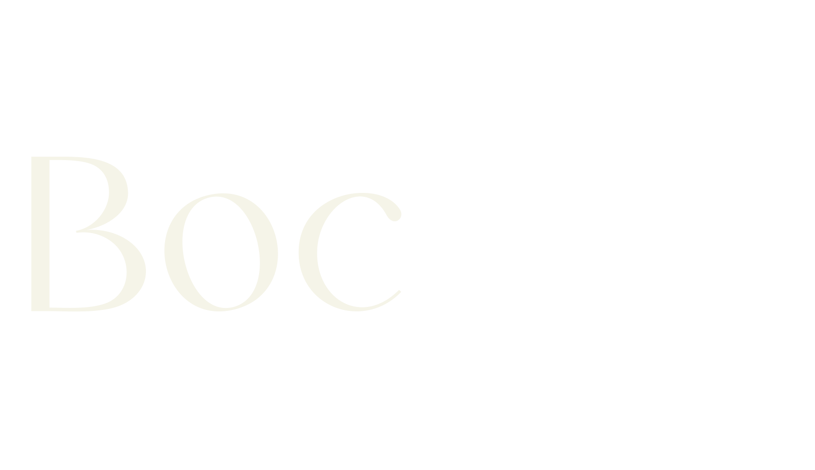 Bochan, sans serif font preview