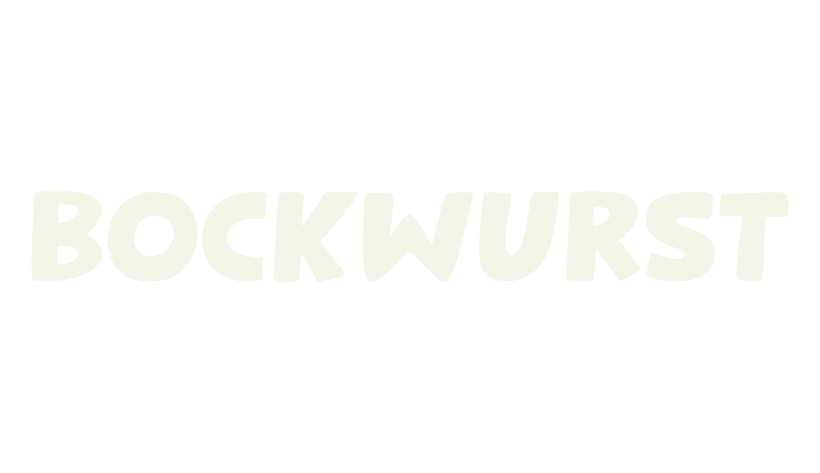 Bockwurst, display market font preview