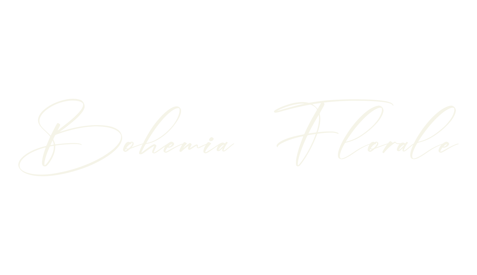 Bohemia Florale, script font preview