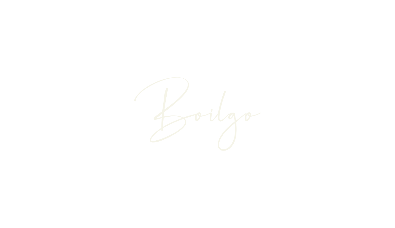 Boilgo, calligraphy font preview