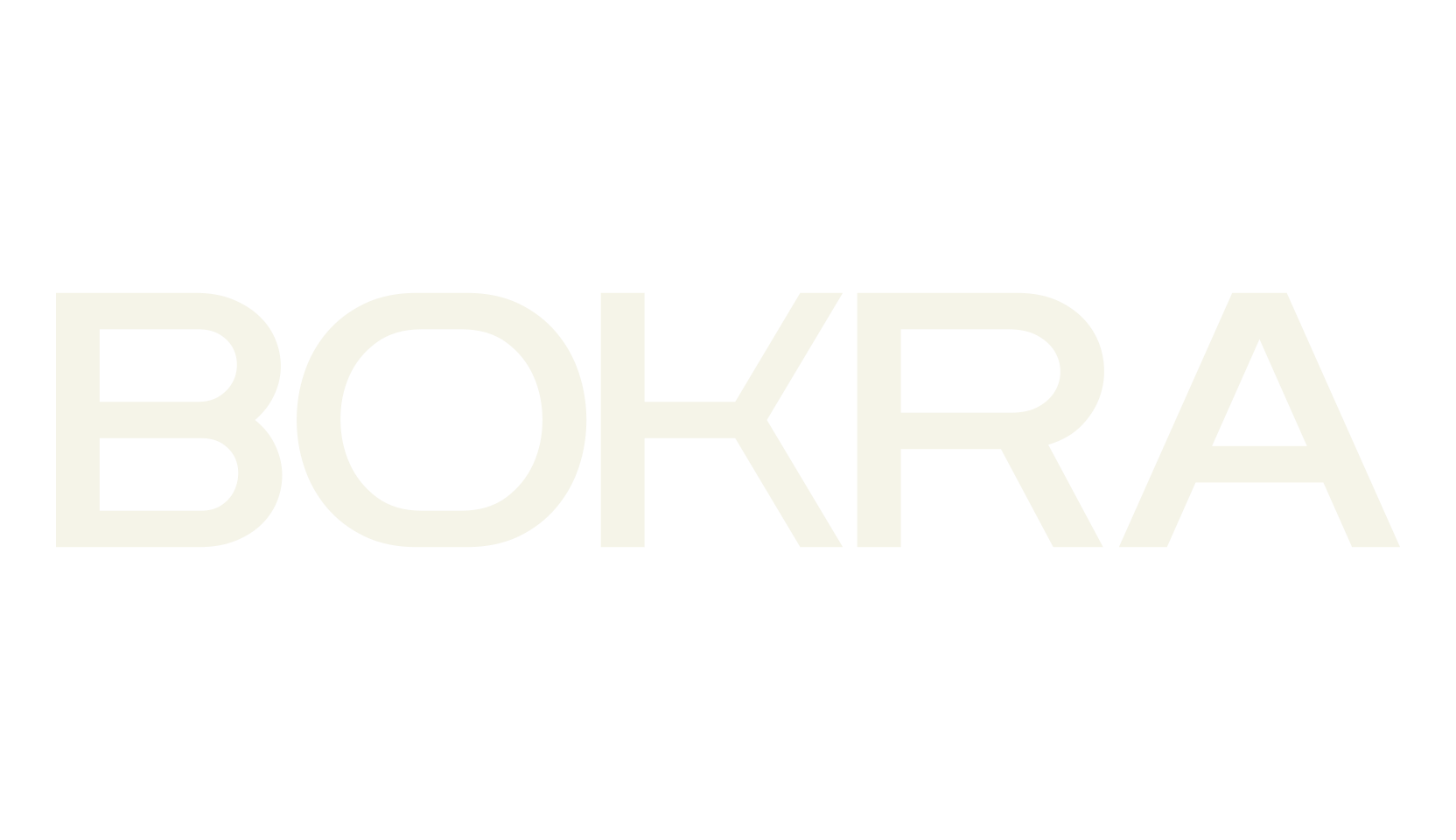 BOKRA, modern font preview