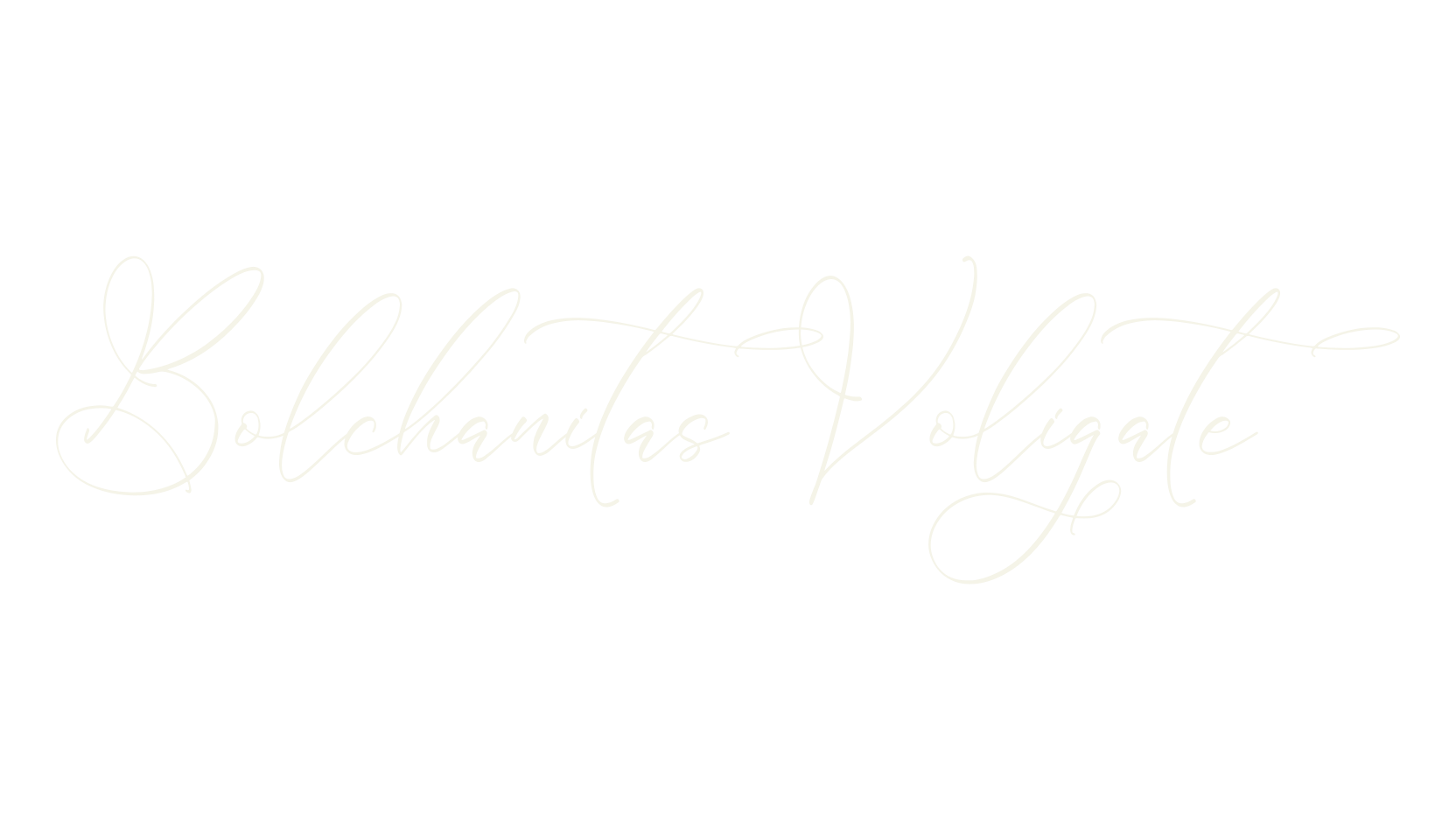 Bolchanitas Voligate, script font preview