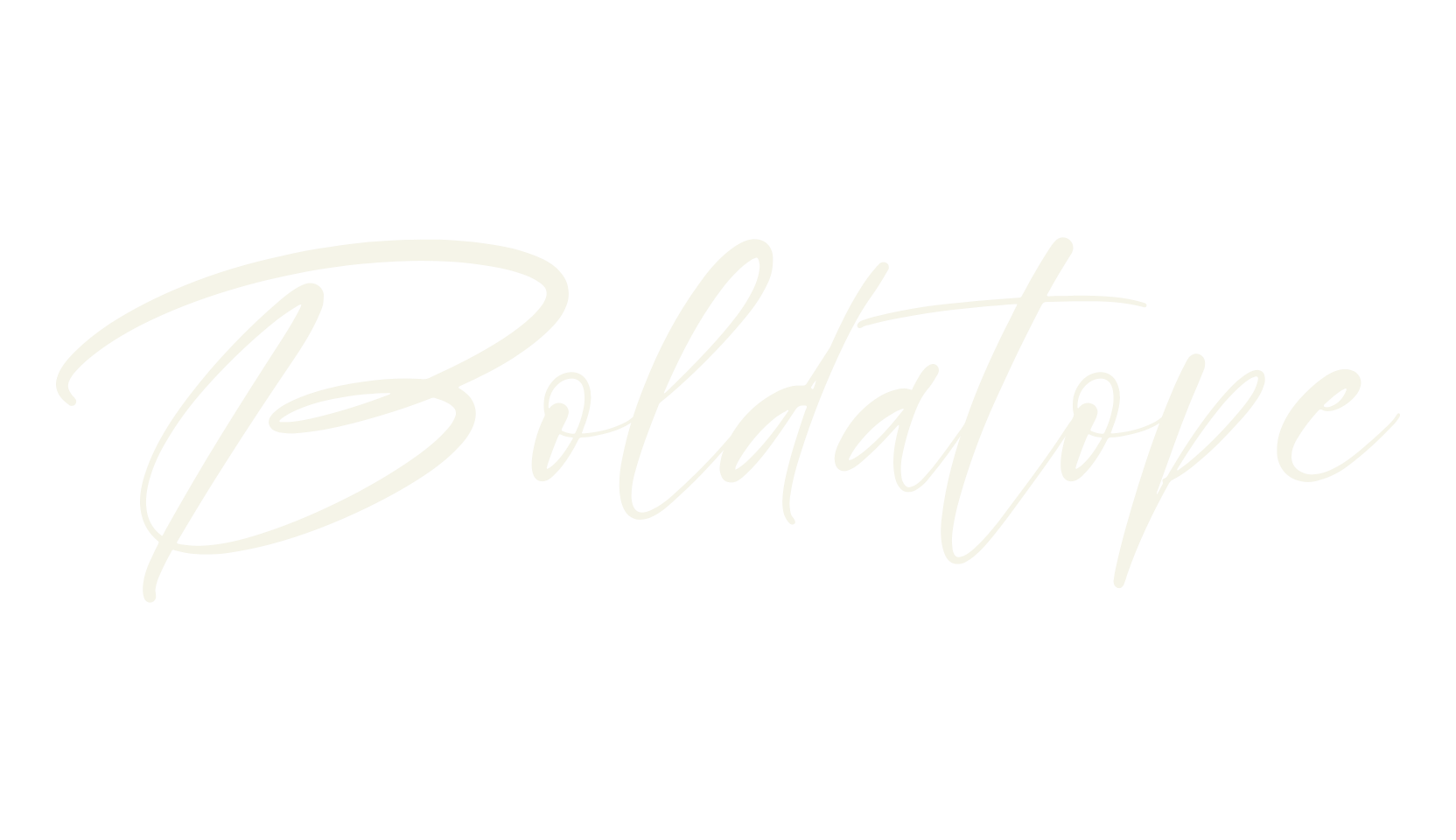 Boldatope, script font preview