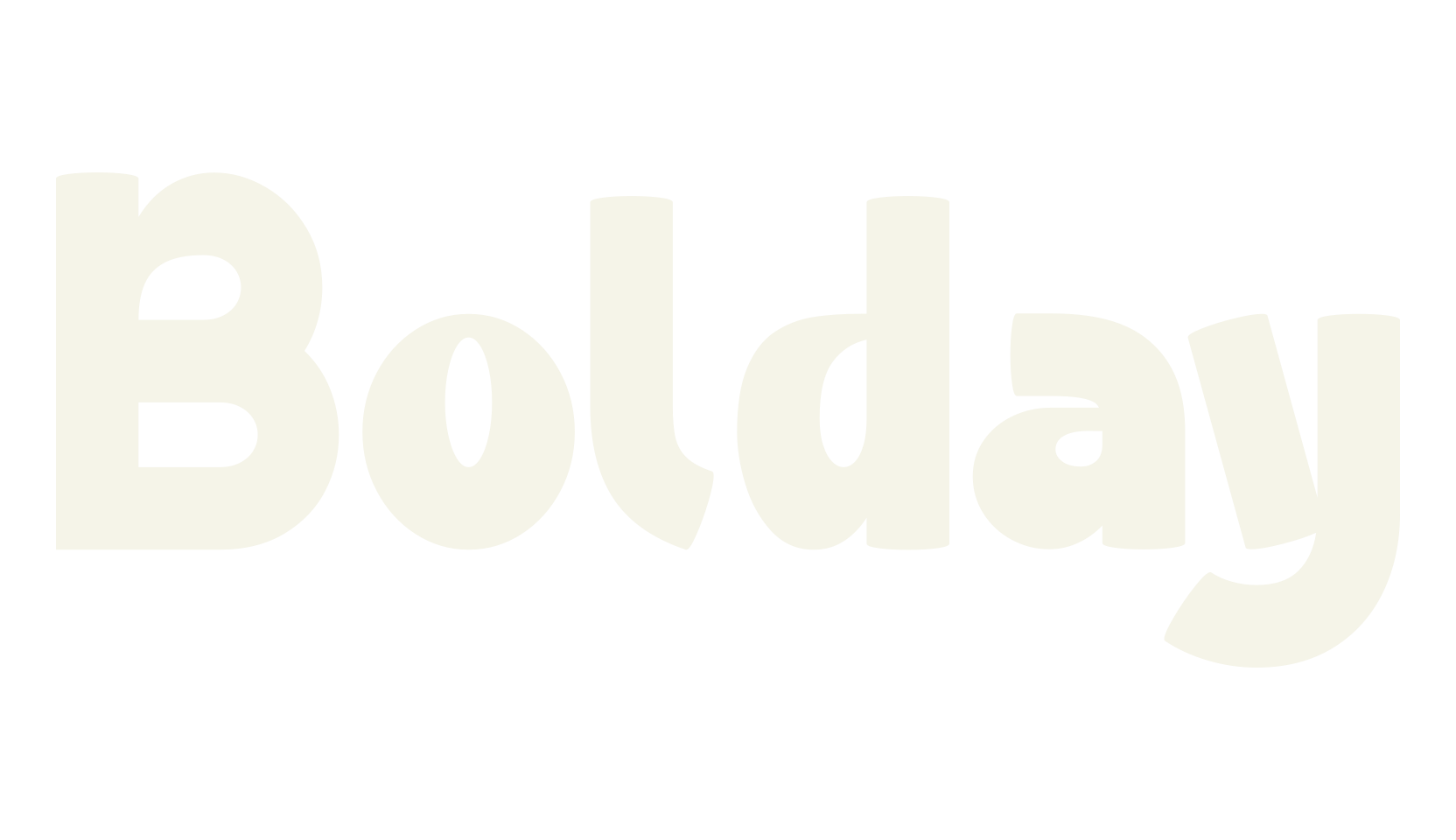 Bolday, sans serif font preview