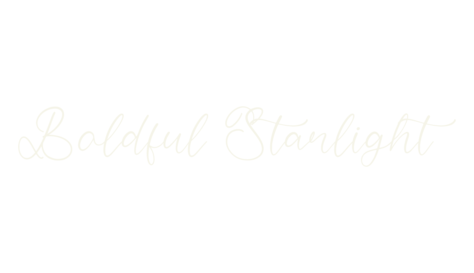 Boldful Starlight, cool font preview