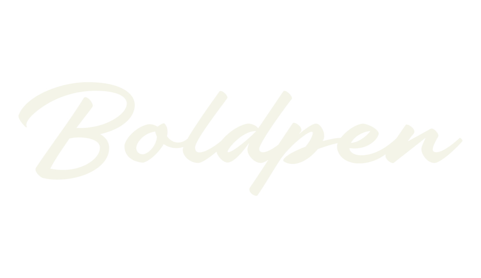 Boldpen, script font preview