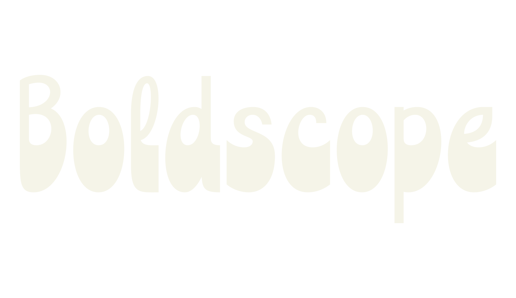 Boldscope, psychedelic font preview