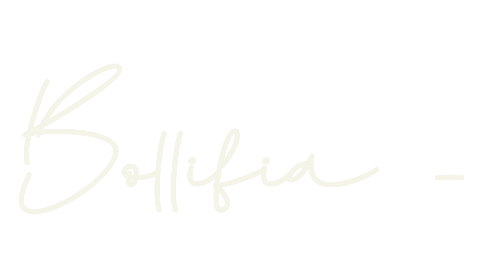 Bollifia -, calligraphy font preview