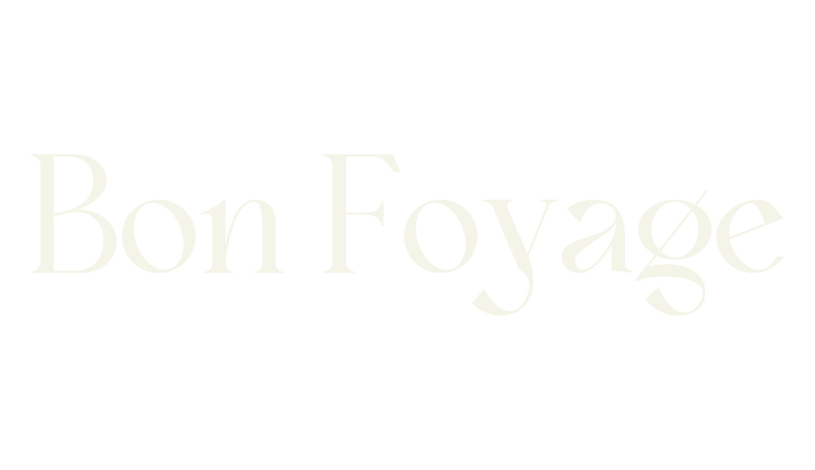Bon Foyage, sans serif font preview