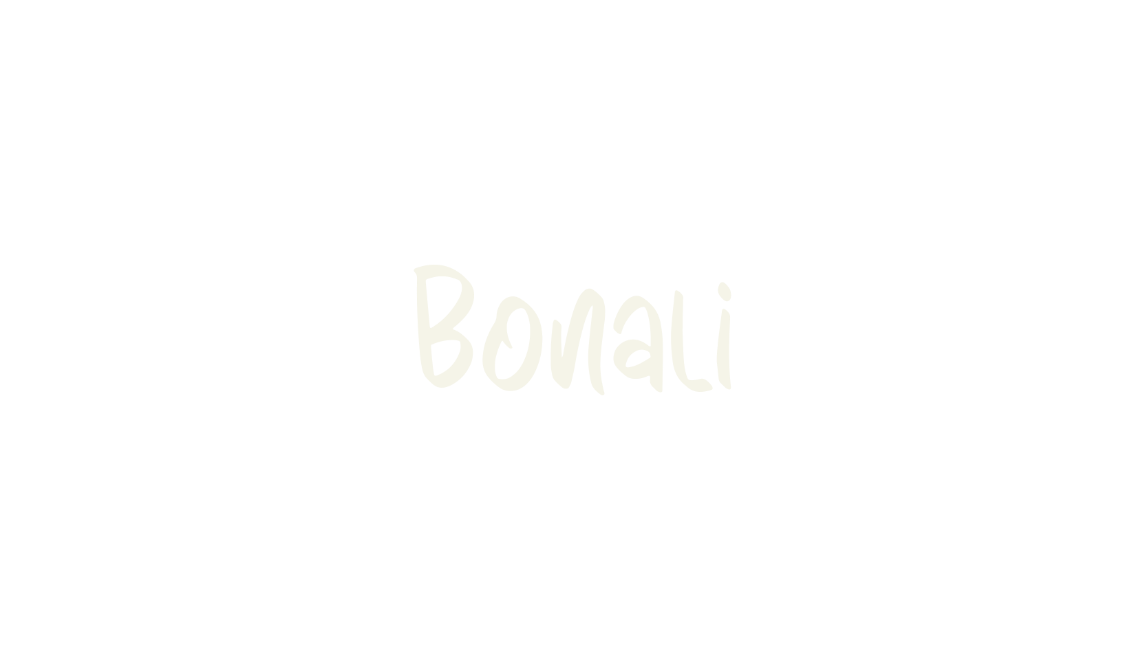 Bonali, calligraphy font preview