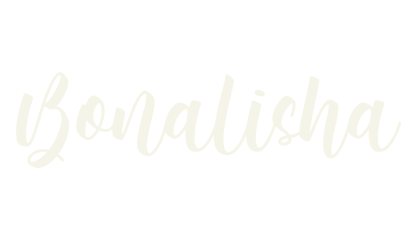 Bonalisha, fashion script font preview
