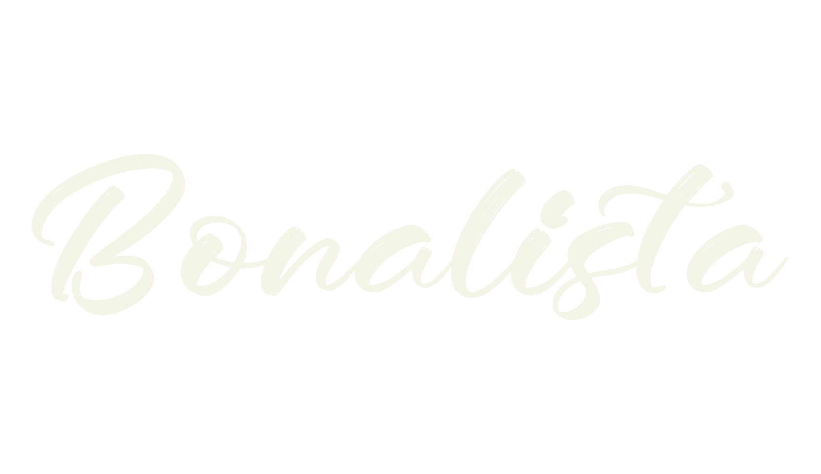 Bonalista, script font preview