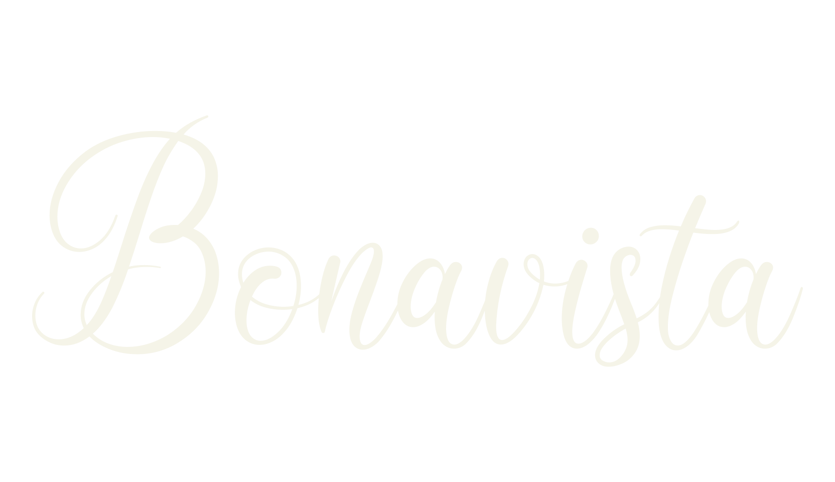 Bonavista, calligraphy font preview