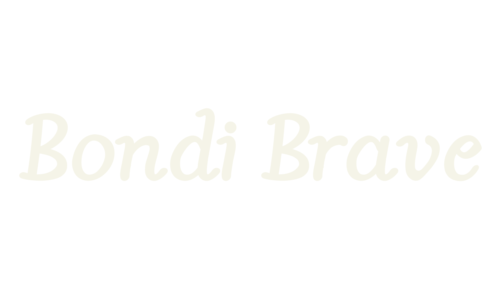 Bondi Brave, fancy font preview