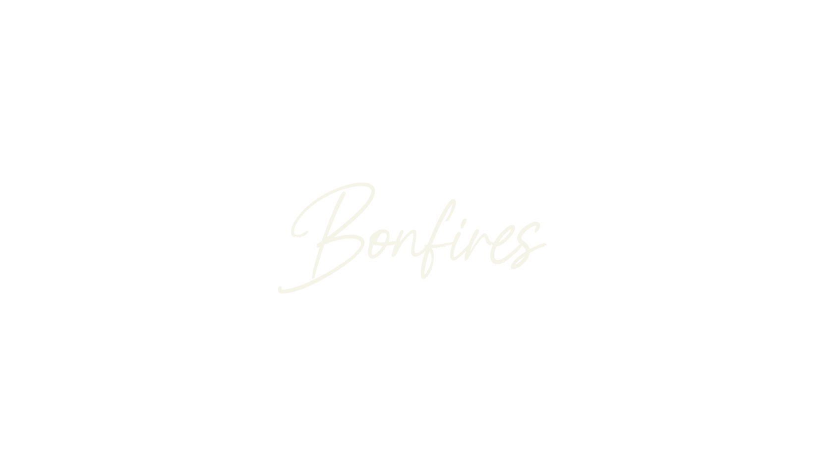 Bonfires, fashion script font preview