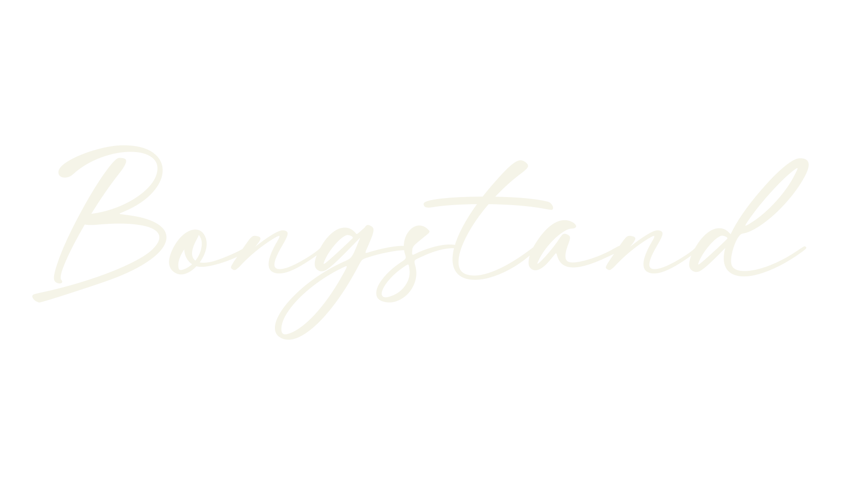 Bongstand, script font preview
