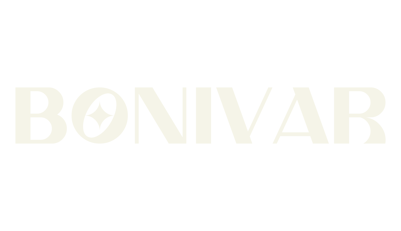 BONIVAR, sans serif font preview