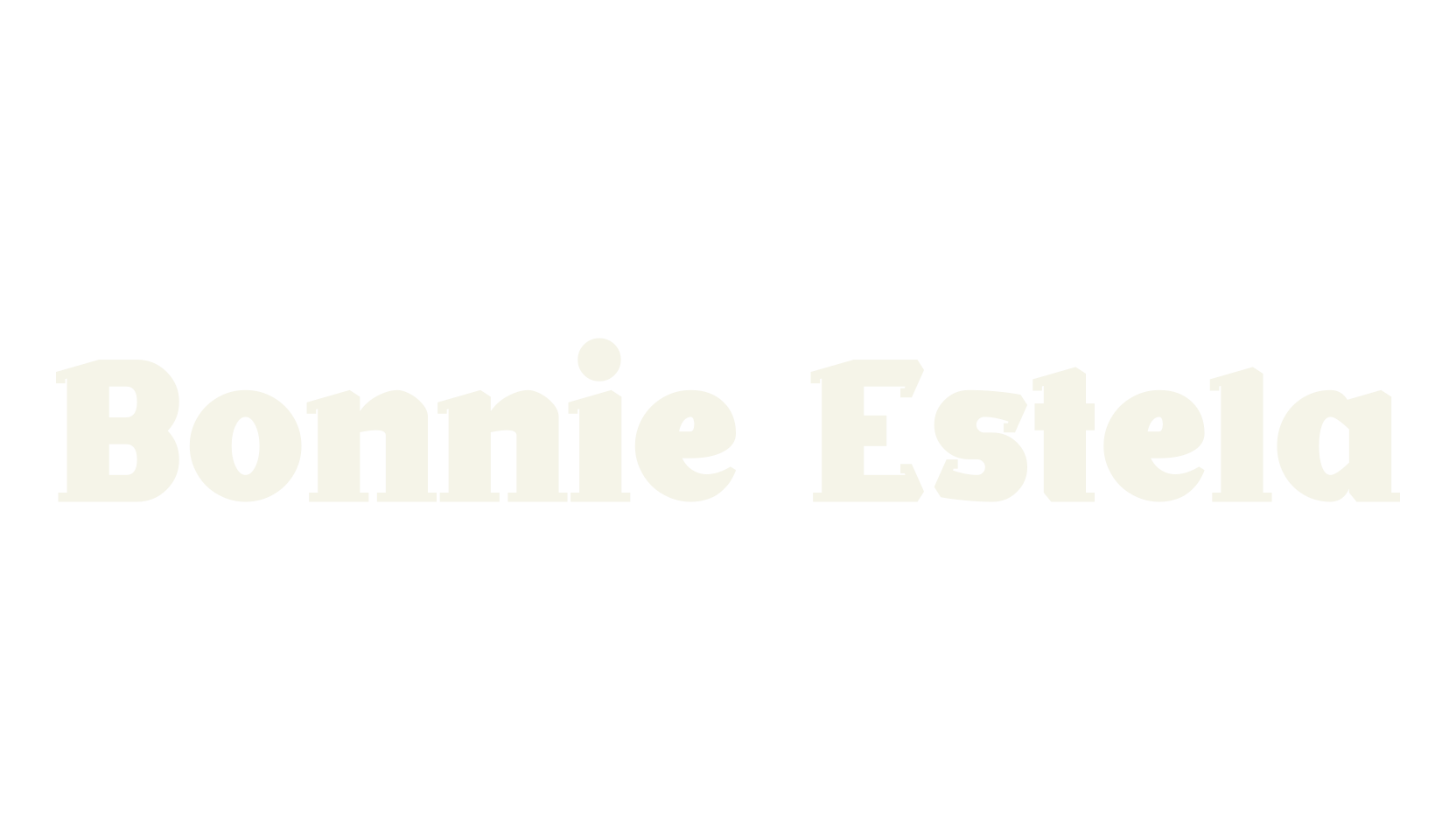 Bonnie Estela, sans serif font preview