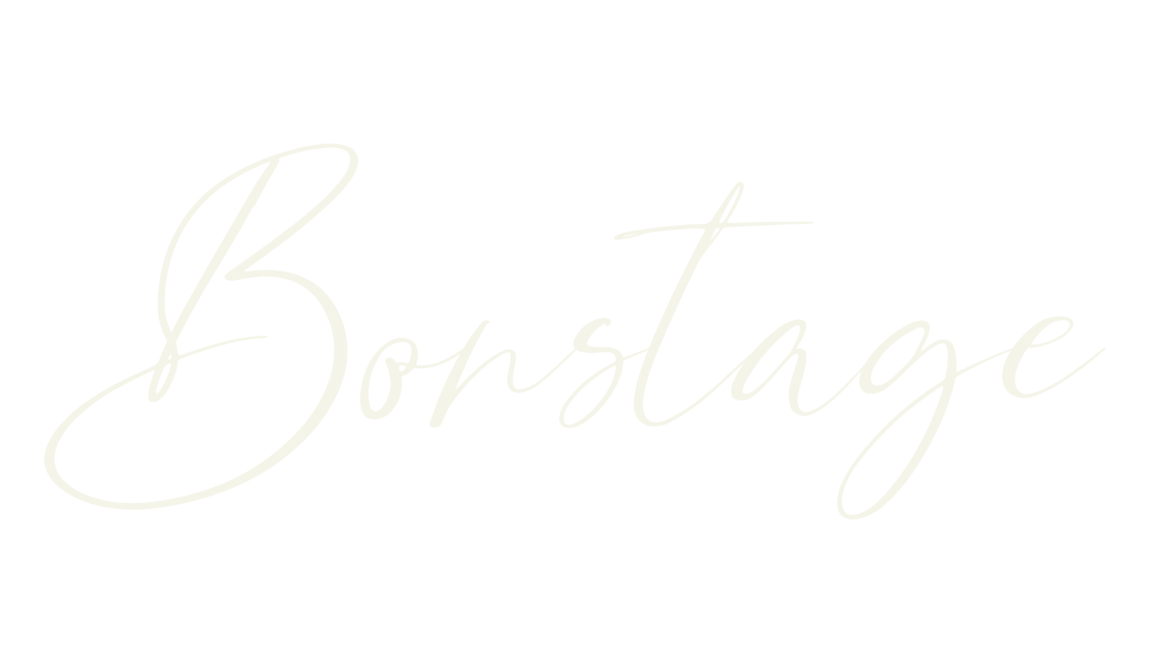Bonstage, handwriting font preview
