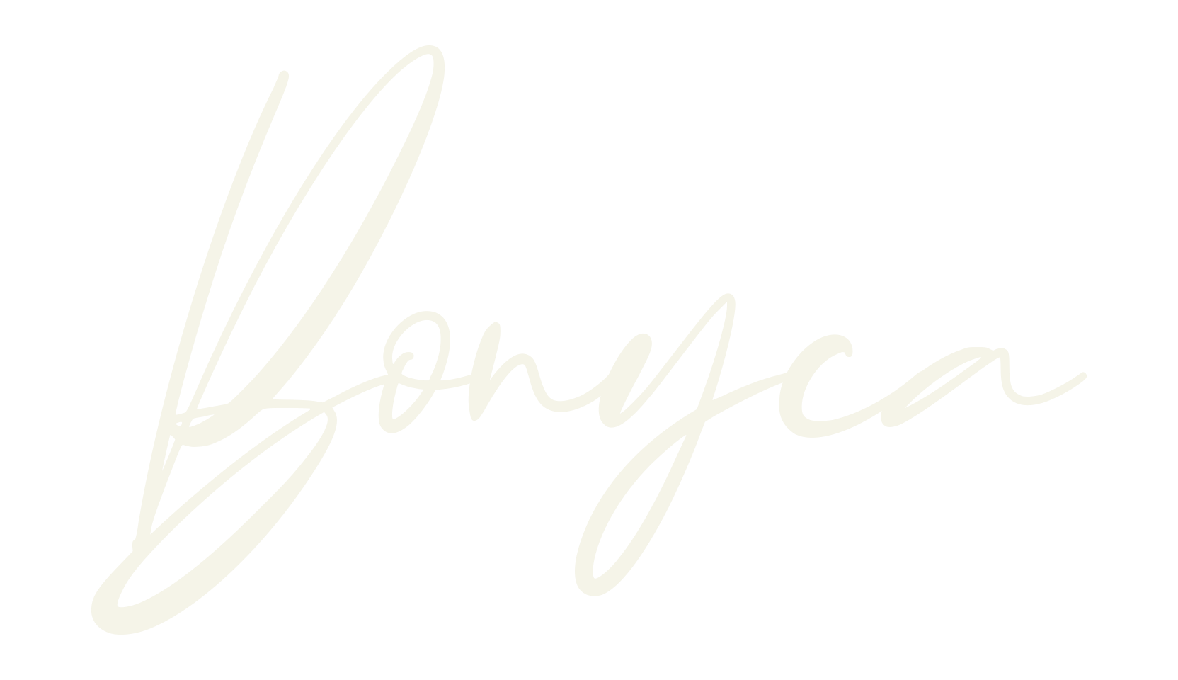 Bonyca, handwriting font preview